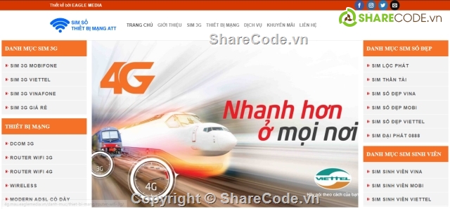 Source Code Website,thiết kế webiste giá rẻ,web binh dan,web vua vua,web giá rẻ nhất,Website Kinh Doanh Sim 4G